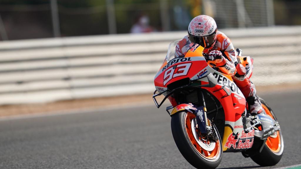 Marc Márquez en el GP de España 2020