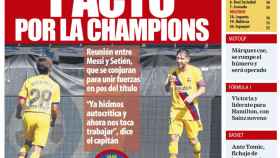 La portada del diario Mundo Deportivo (20/07/2020)