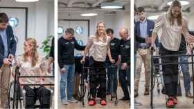 Birgit Skarstein, atleta paralímpica, vuelve a andar.