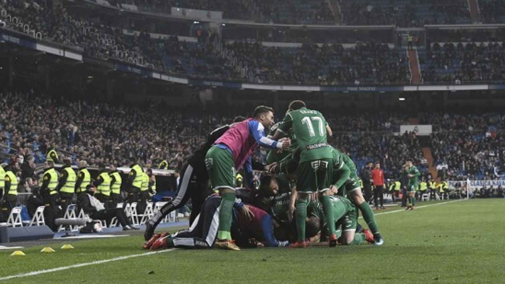 El Leganés elimina al Real Madrid de la Copa