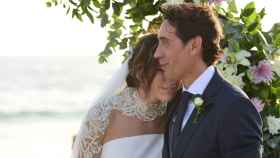 Paz Padilla, el día de su boda con Antonio Vidal.