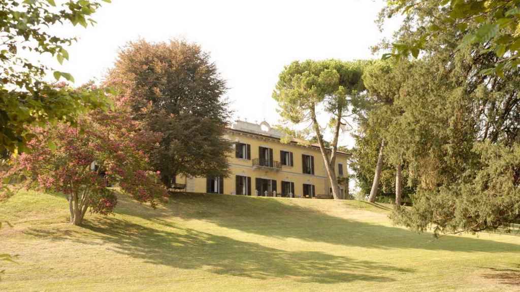 La Villa Mapelli Mozzi tiene un jardín de 18.000 metros cuadrados.