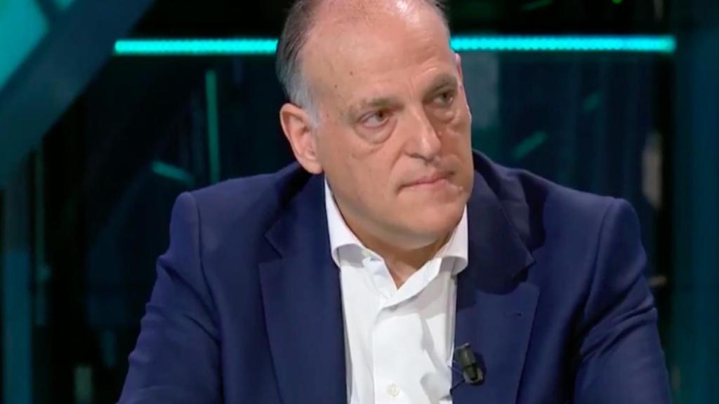Javier Tebas, en Movistar+