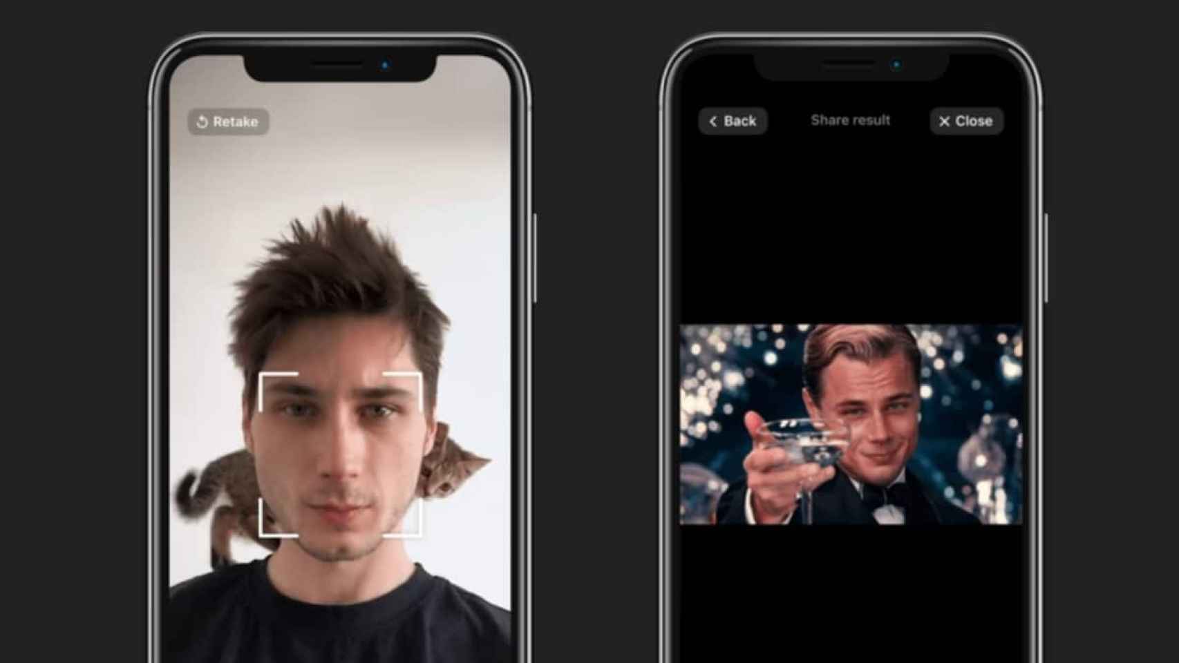 Cómo usar Doublicat: la app que cambia la cara de un famoso por la tuya