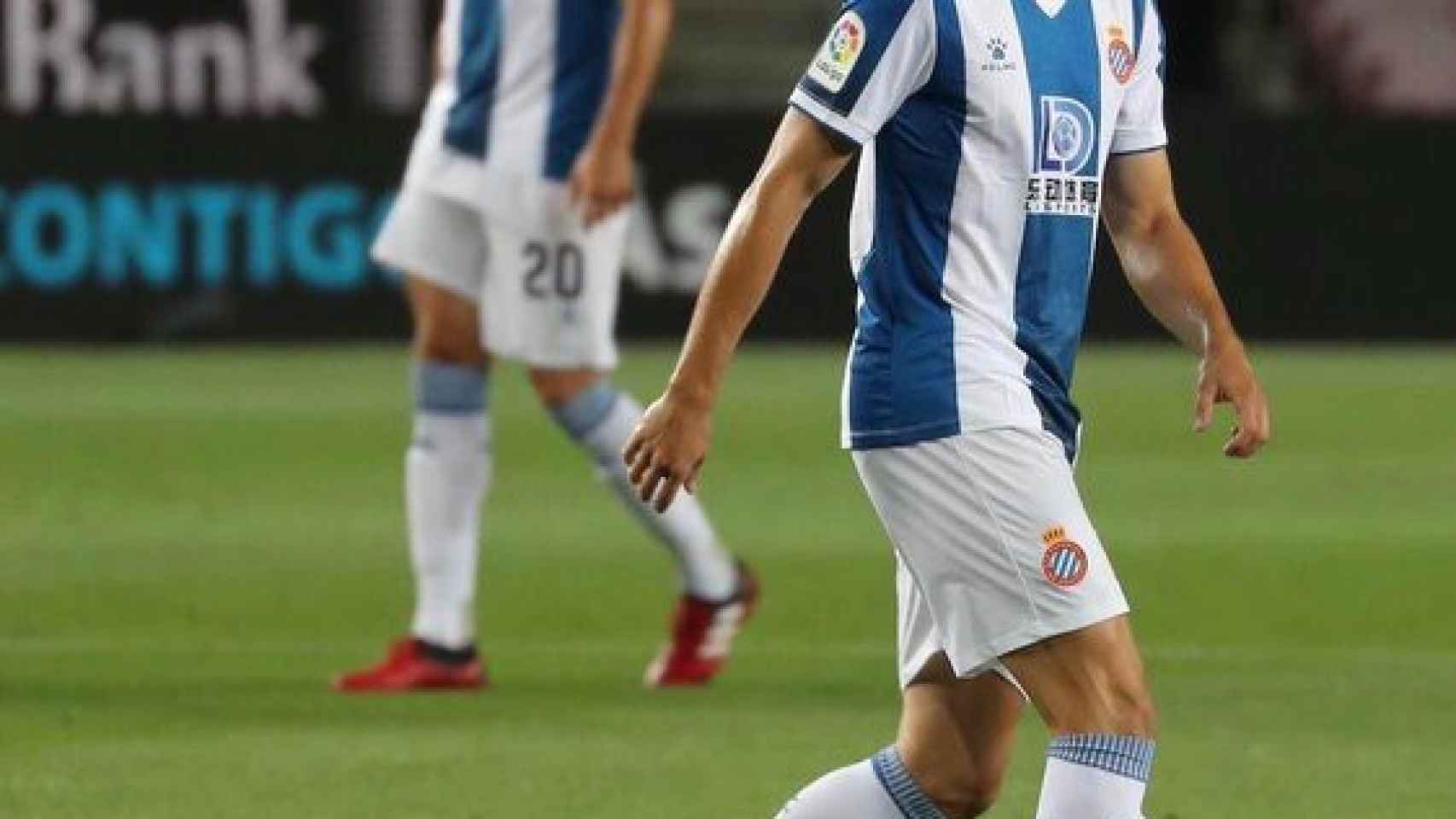 Marc Roca durante un partido del Espanyol