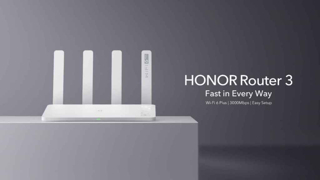 El Honor Router 3 ya cuenta con WiFi 6