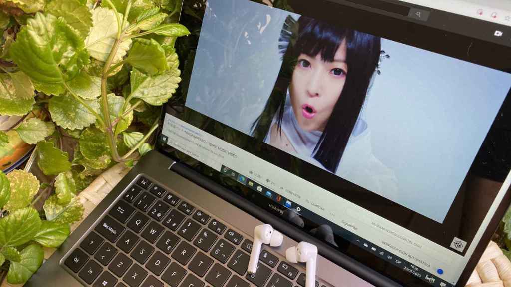 El Huawei MateBook 14 se comporta muy bien con un uso exigente del portátil