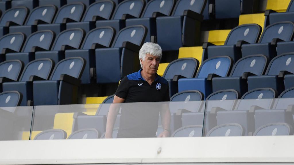 Gasperini, técnico del Atalanta