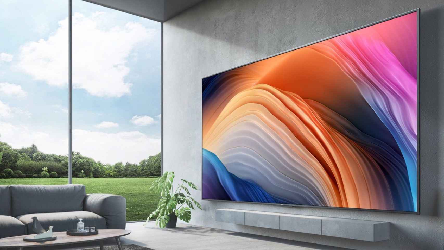 El nuevo televisor de Xiaomi es una locura de casi 100 pulgadas