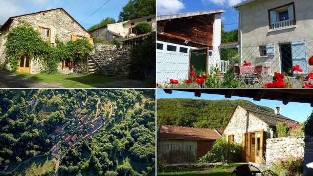 Imágenes de las casas situadas en el municipio de Appy, en Francia.