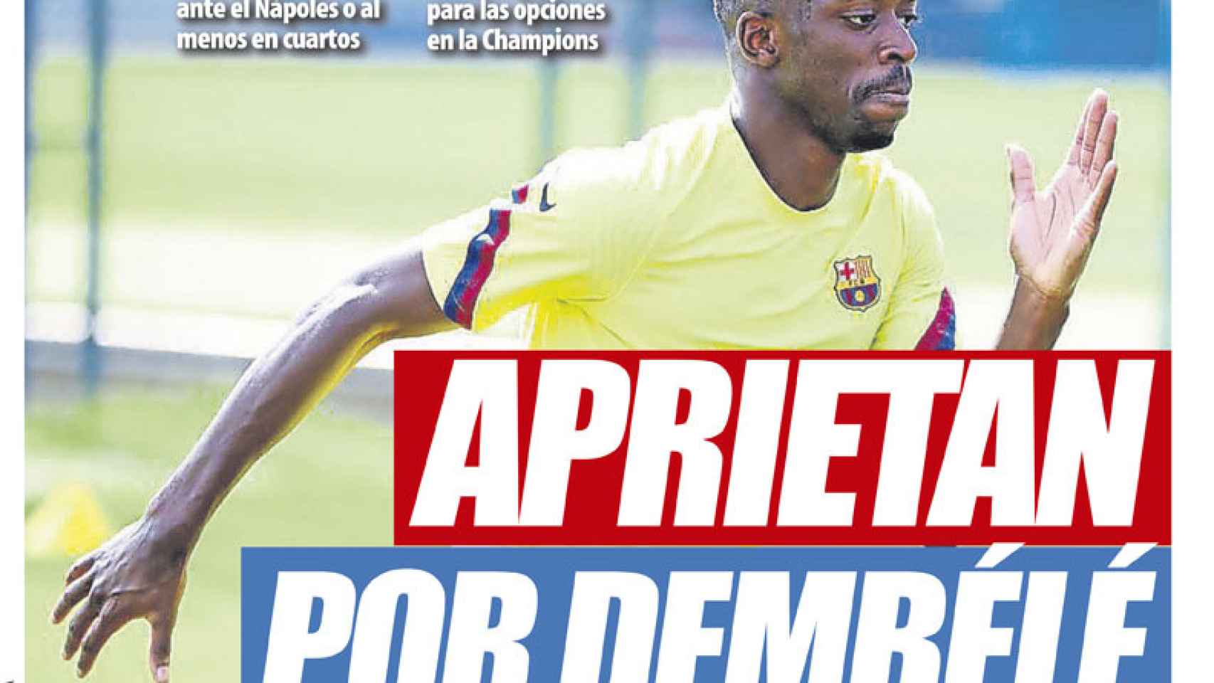 La portada del diario Mundo Deportivo (23/07/2020)