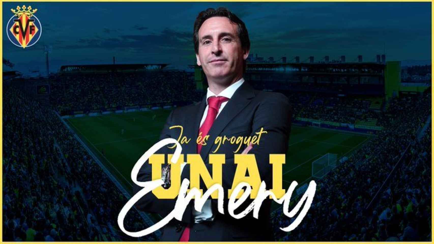 Emery, nuevo entrenador del Villarreal