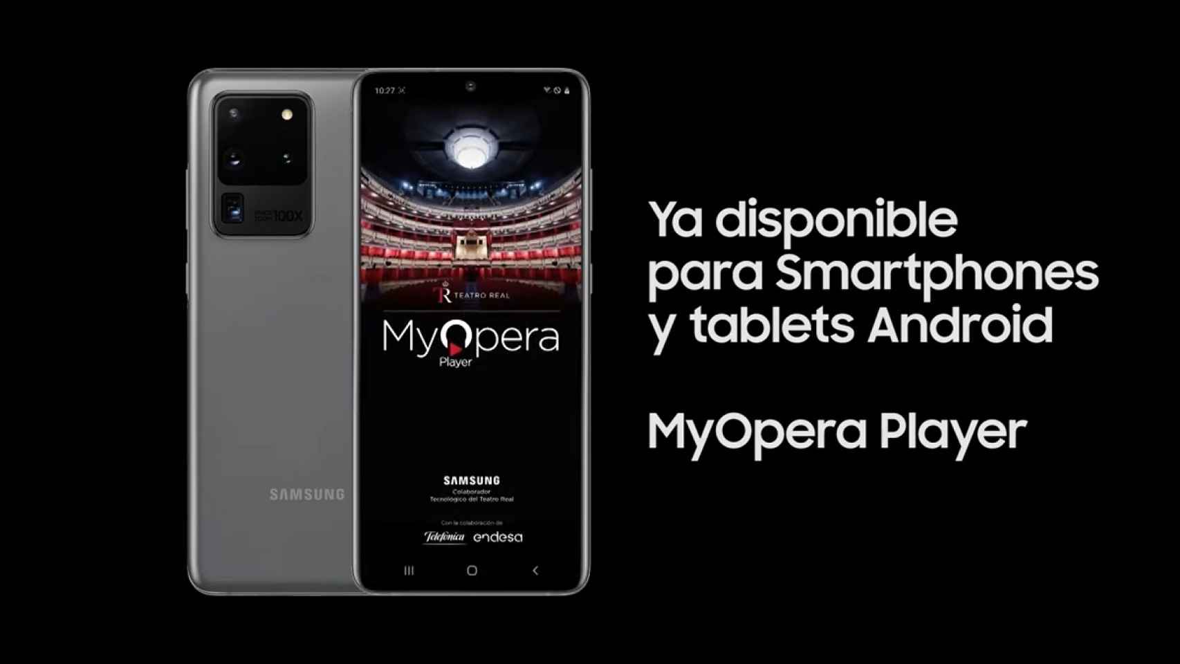 Samsung lleva las mejores óperas y conciertos a tu móvil con esta app
