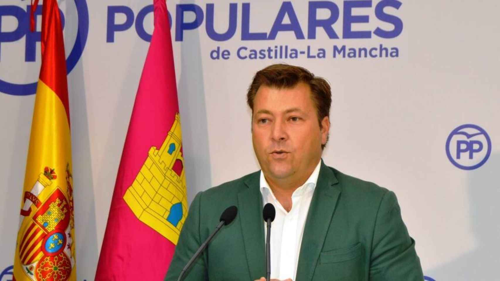 Pedro Congosto, portavoz del PP en la Diputación de Toledo