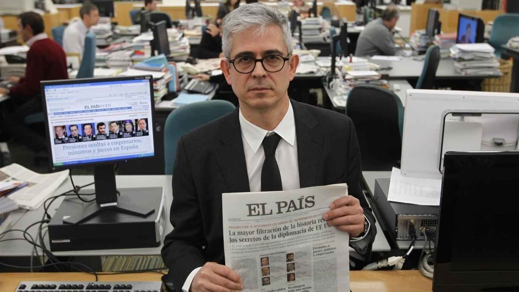 Javier Moreno, director de El País, en una imagen de archivo.