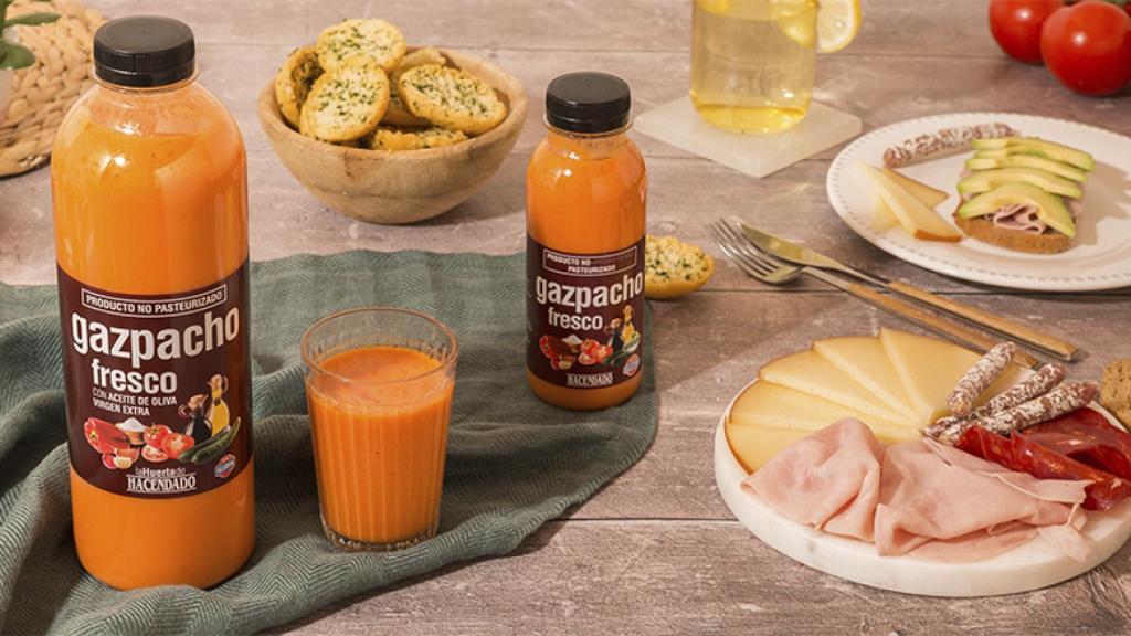 Gazpacho fresco Mercadona.