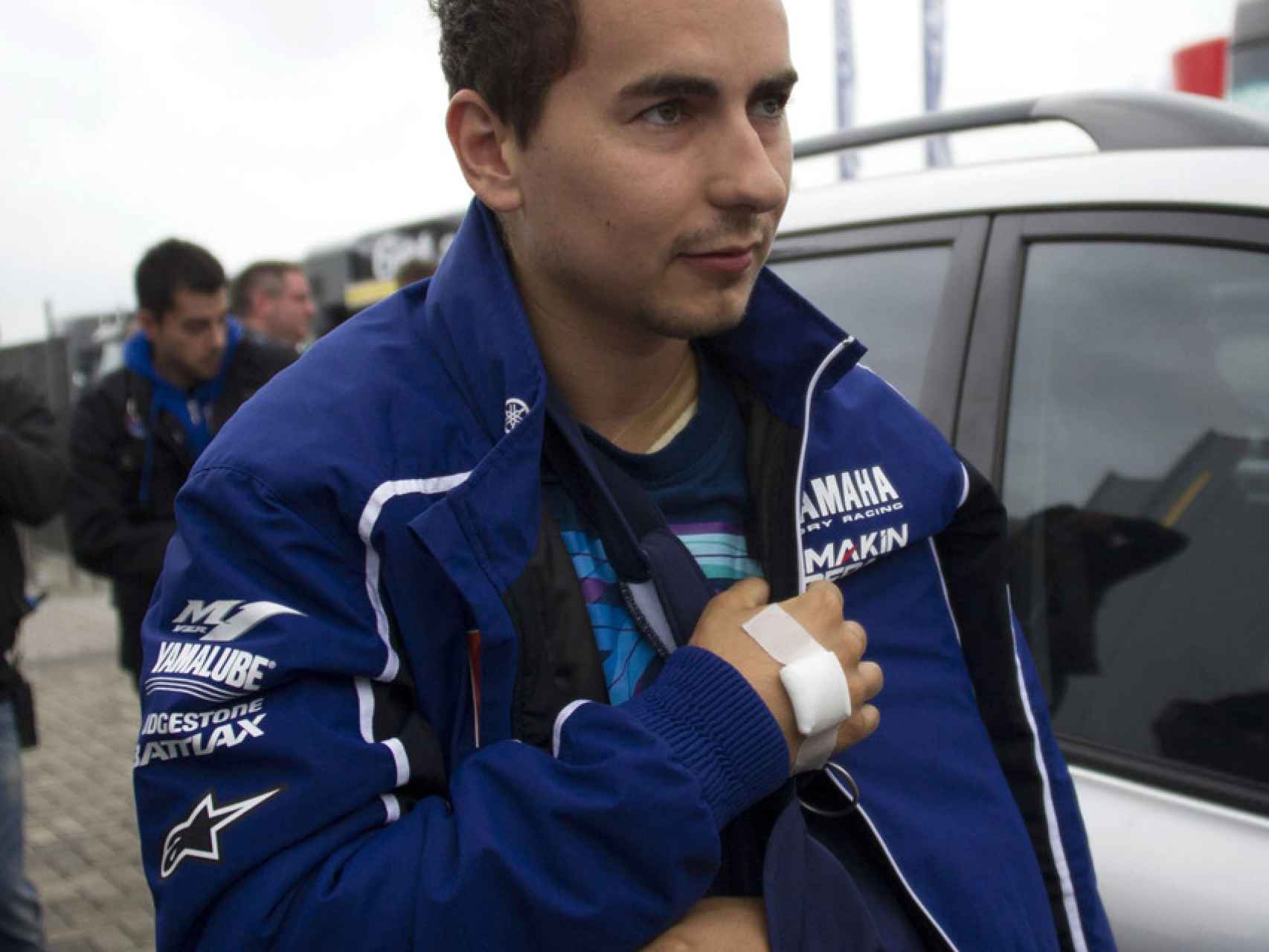 Lorenzo en el GP de Assen en 2013