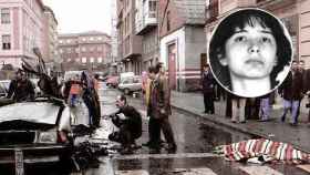 Imagen del 'Anboto' y del atentado con bomba lapa de Luciano Cortizo en 1995. Efe