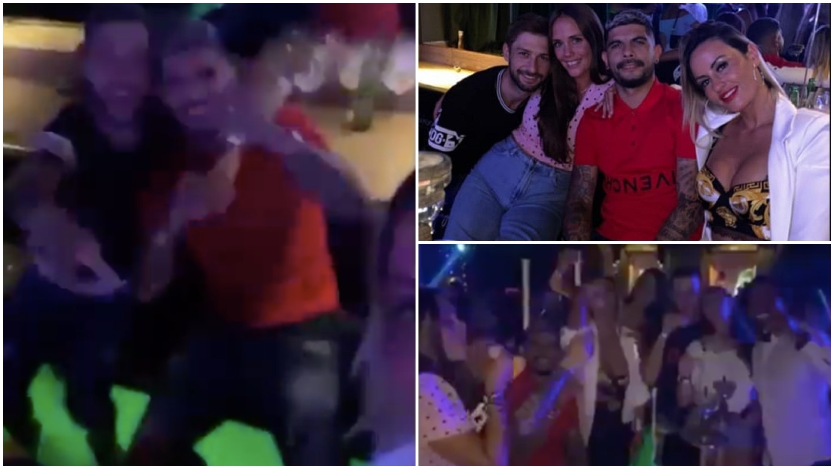 Banega, de fiesta en una discoteca de Valencia cerrada por un brote de coronavirus