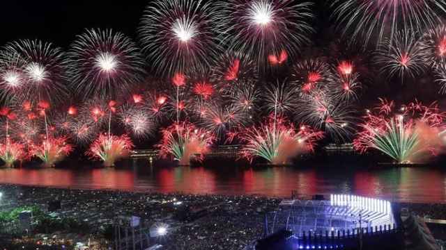 Celebración del año 2020 en Río de Janeiro.