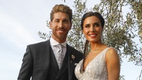 Pilar Rubio y Sergio Ramos, el día de su boda.