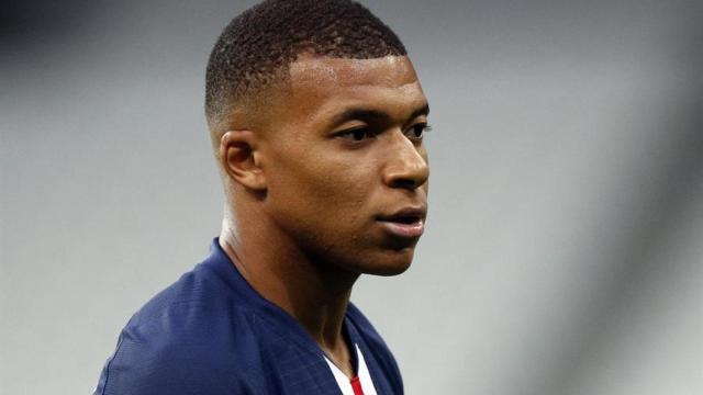 Kylian Mbappé, en la final de la Copa de Francia 2020