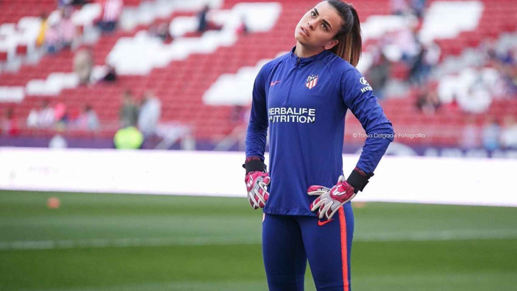 María Isabel 'Misa' Rodríguez, con el Atlético de Madrid. Foto: Instagram (@marisabel_rguez)