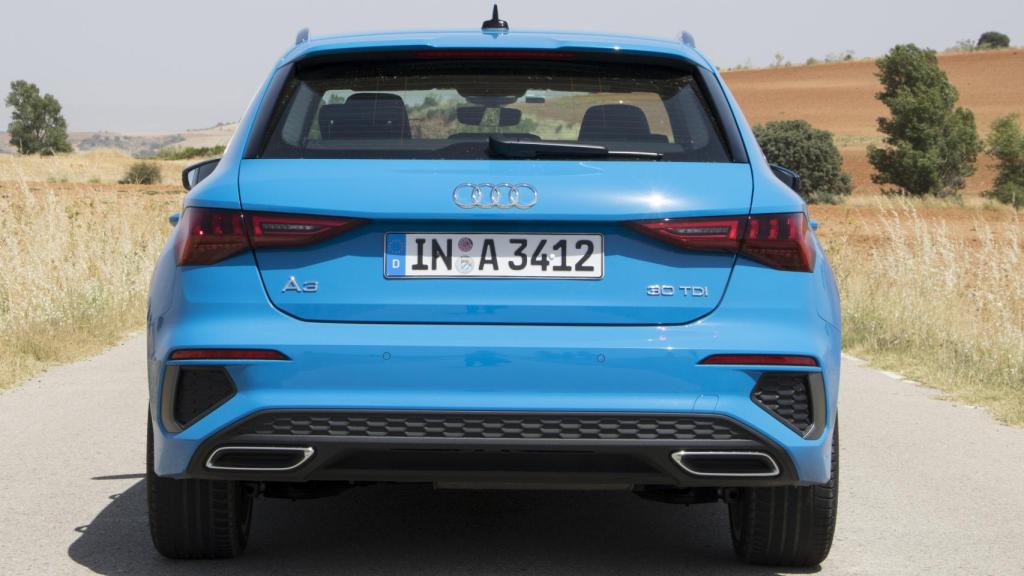 La trasera nos recuerda, en parte, al Audi A1.