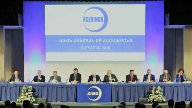 Junta general de accionistas de Acerinox del ejercicio 2018.