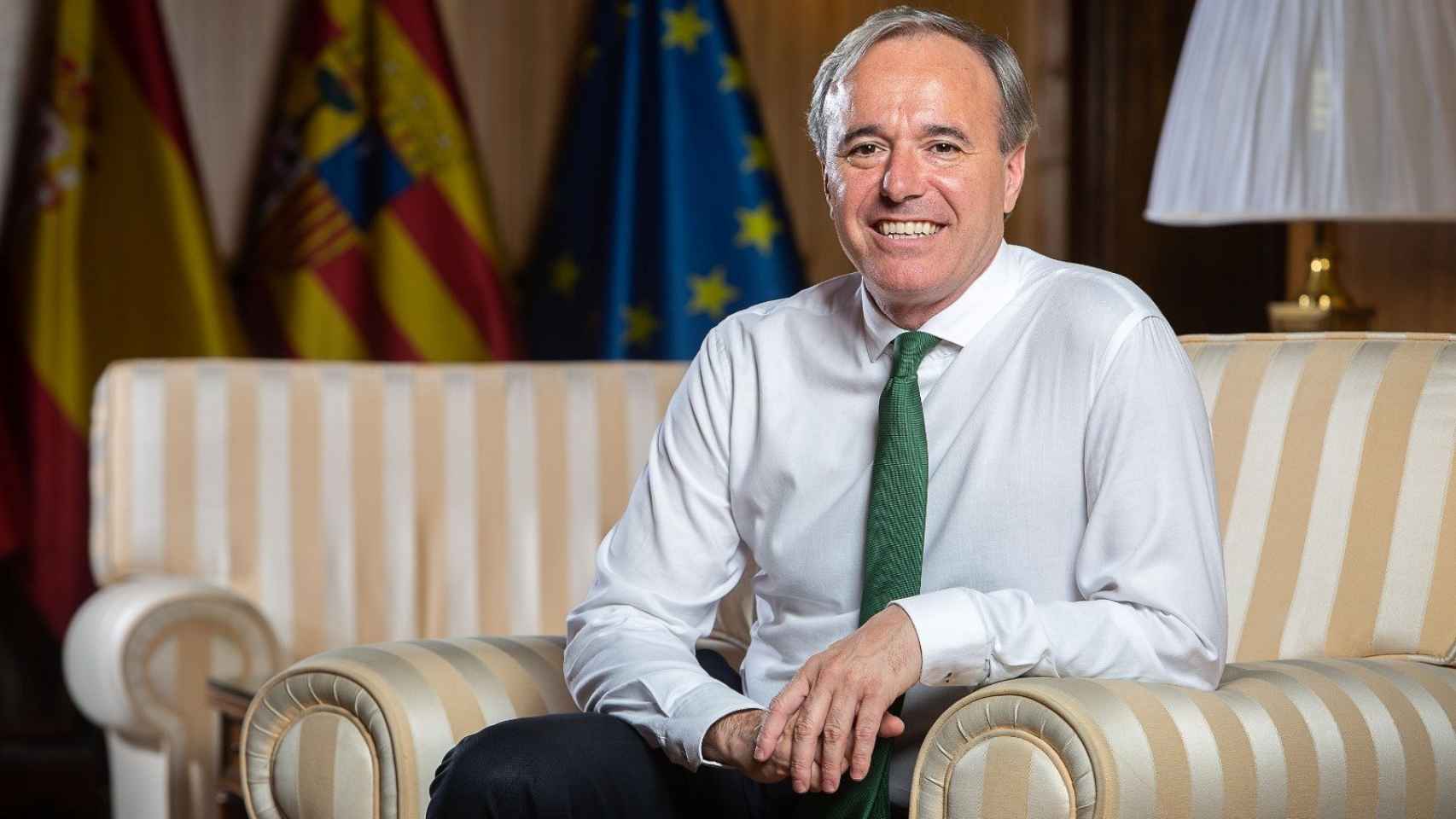 Jorge Azcón es alcalde de Zaragoza desde junio de 2019.