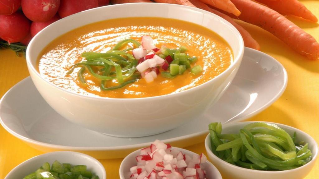 Gazpacho de zanahoria
