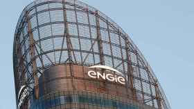 FILE PHOTO: A logo of French energy company Engie is seen at an office building in La Defense business district in Courbevoie near Paris