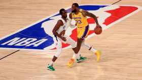 LeBron James, en el primer partido de Lakers en la burbuja de la NBA