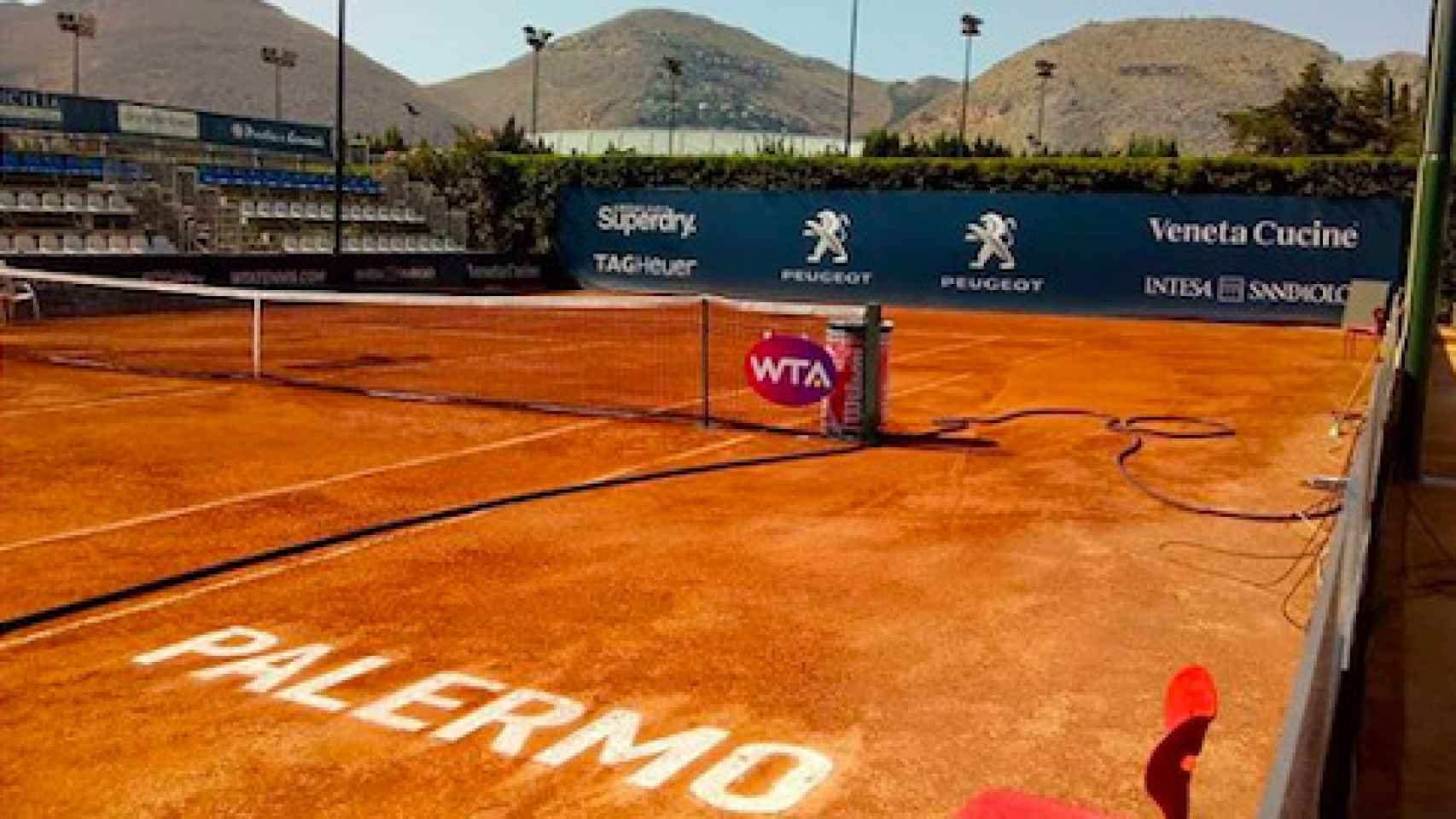 Pista del torneo WTA del Palermo