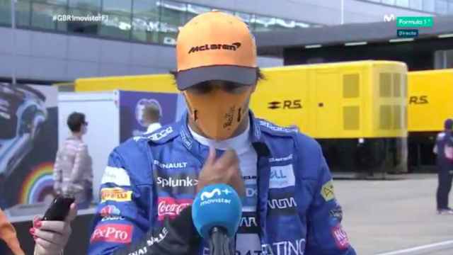 Carlos Sainz, autocrítico en Silverstone
