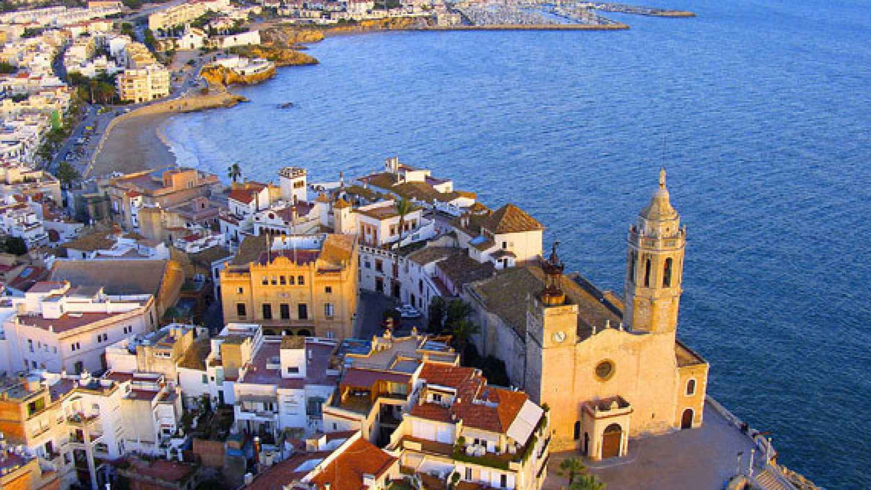Sitges, municipio turístico donde la covid no ha afectado apenas