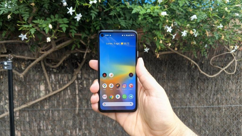 Google Pixel 4a.