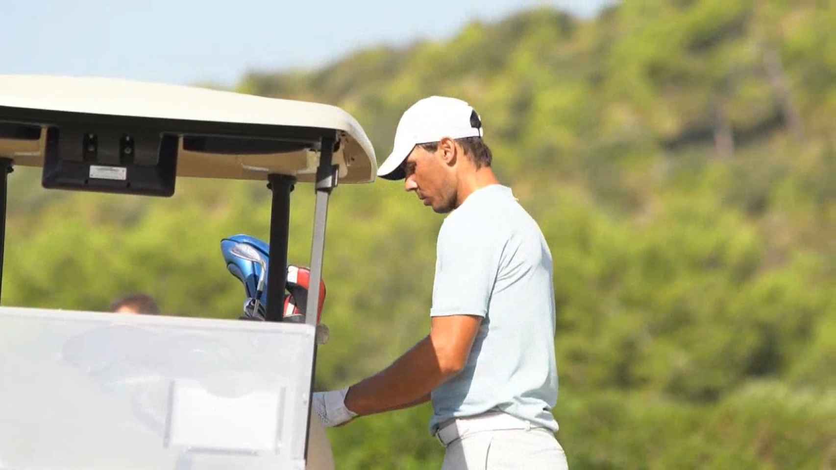 Rafa Nadal, cuarto en el Campeonato Absoluto de Golf de Baleares