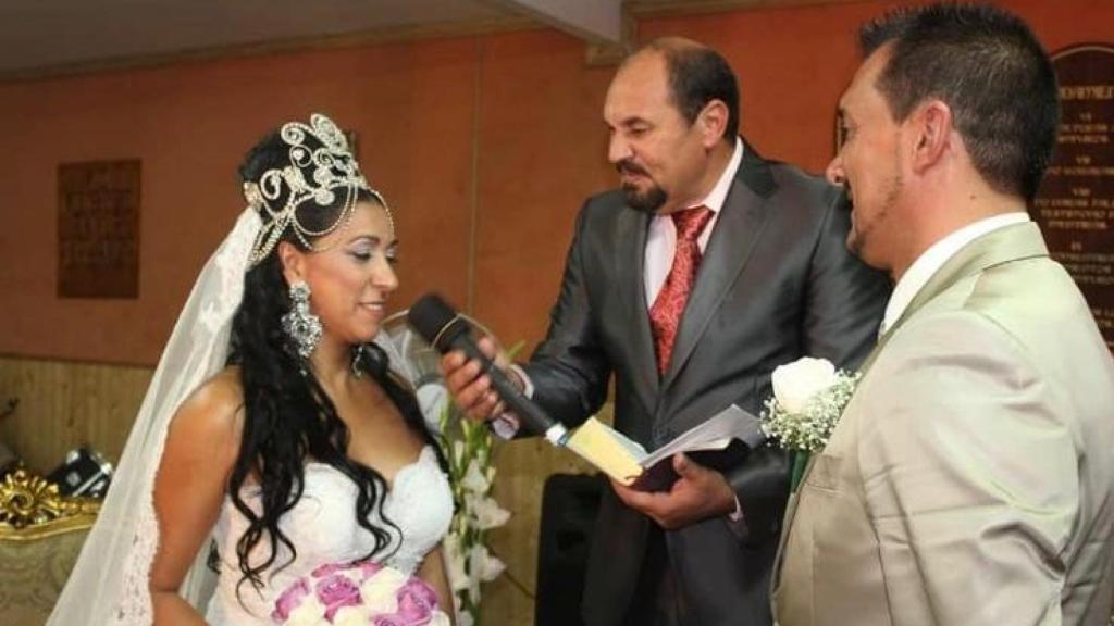 El cabo Antonio, el día de su boda.