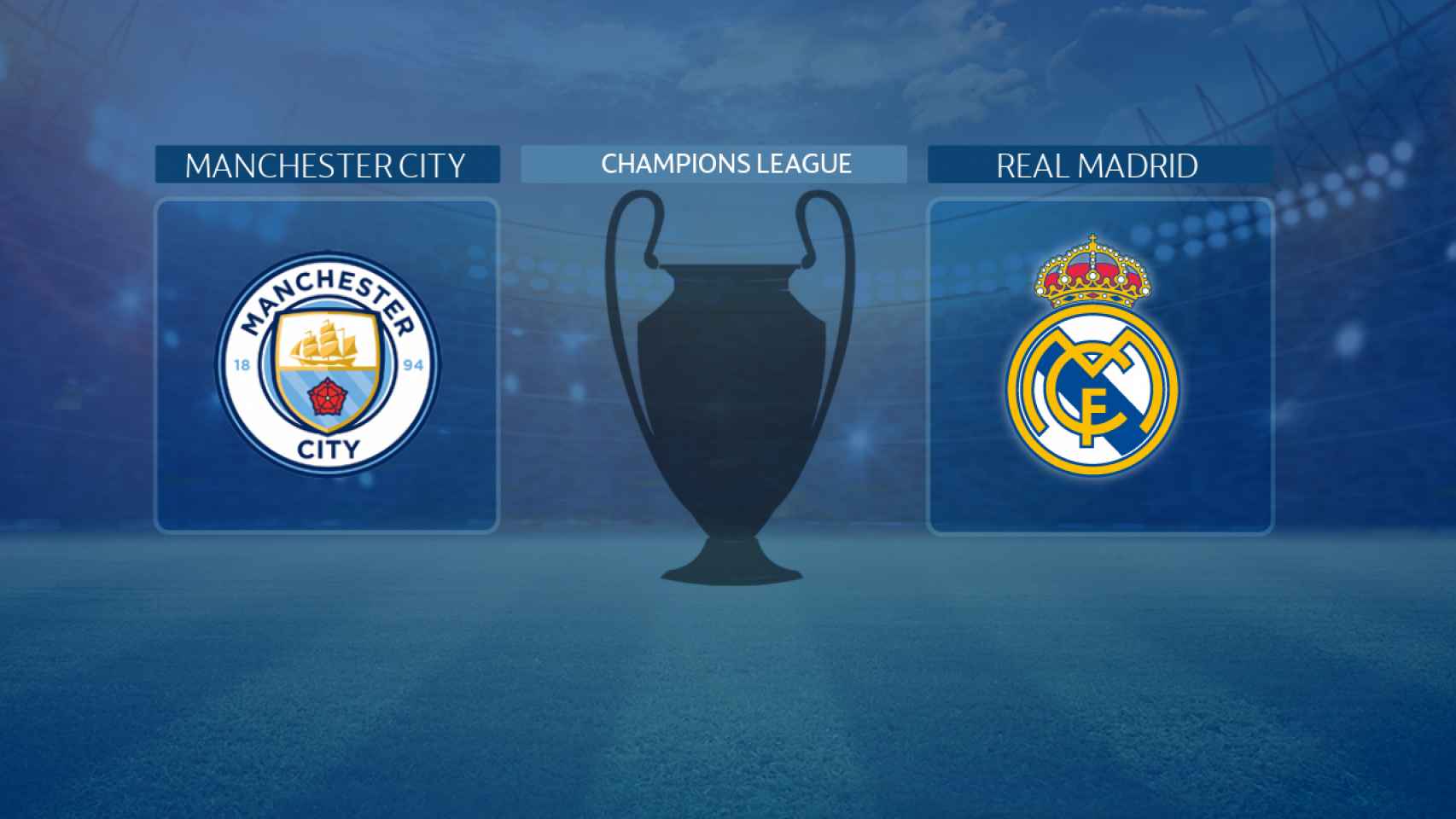 Manchester City - Real Madrid, partido de la Champions League
