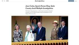 La salida del Emérito alimenta el debate sobre la monarquía, según la prensa internacional
