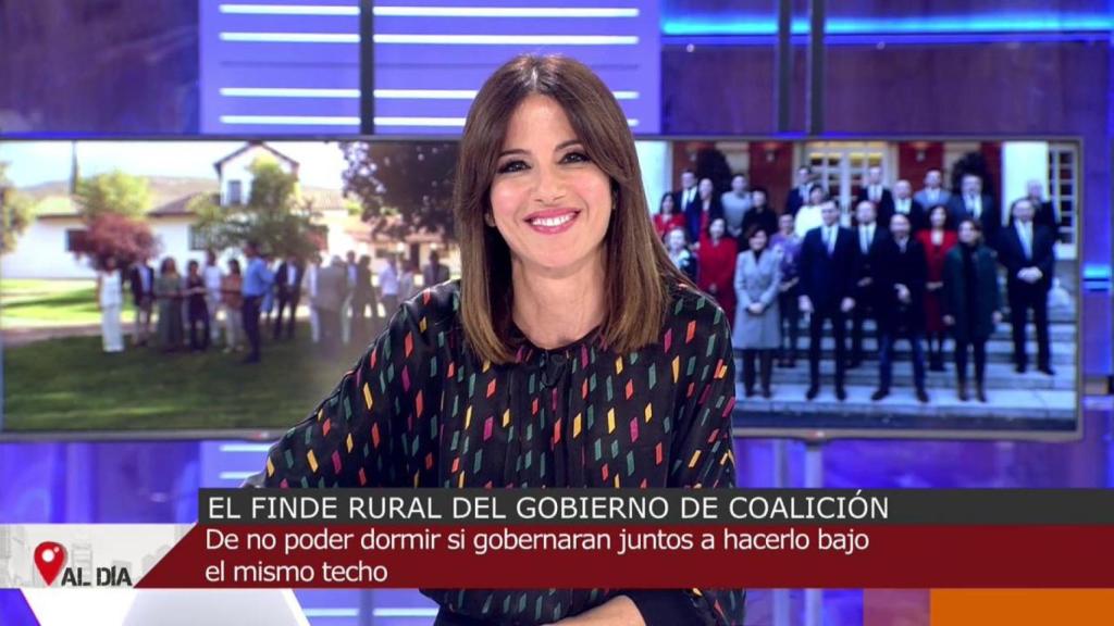 Mónica Sanz forma parte de 'Cuatro al día' desde su estreno.