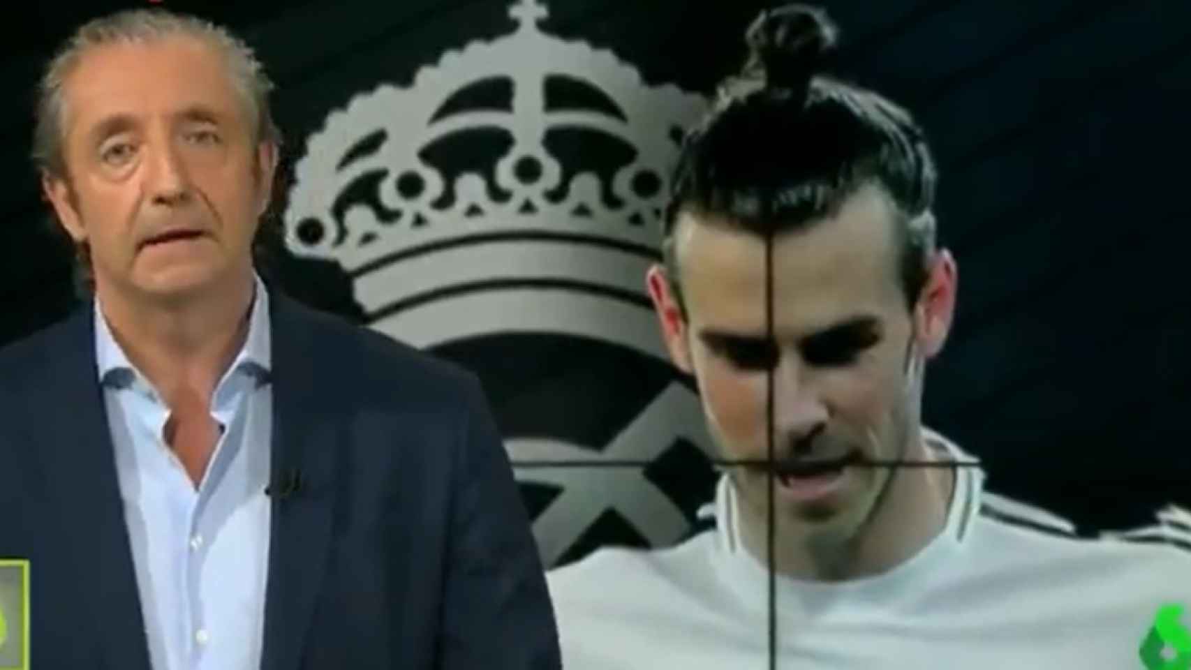 Josep Pedrerol, durante el Editorial sobre Gareth Bale