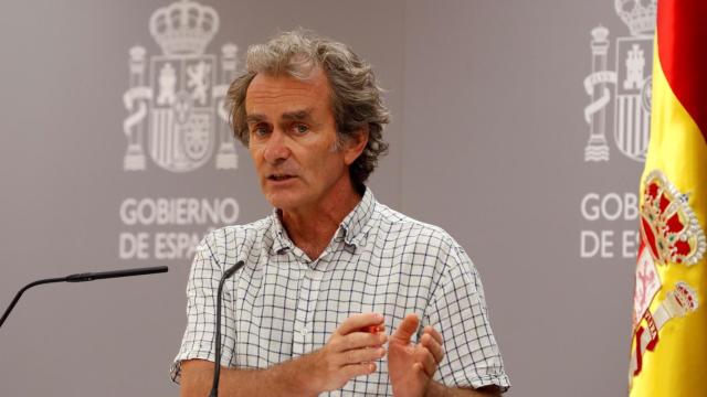 El director del Centro de Coordinación de Alertas y Emergencias Sanitarias (CCAES), Fernando Simón, este jueves.