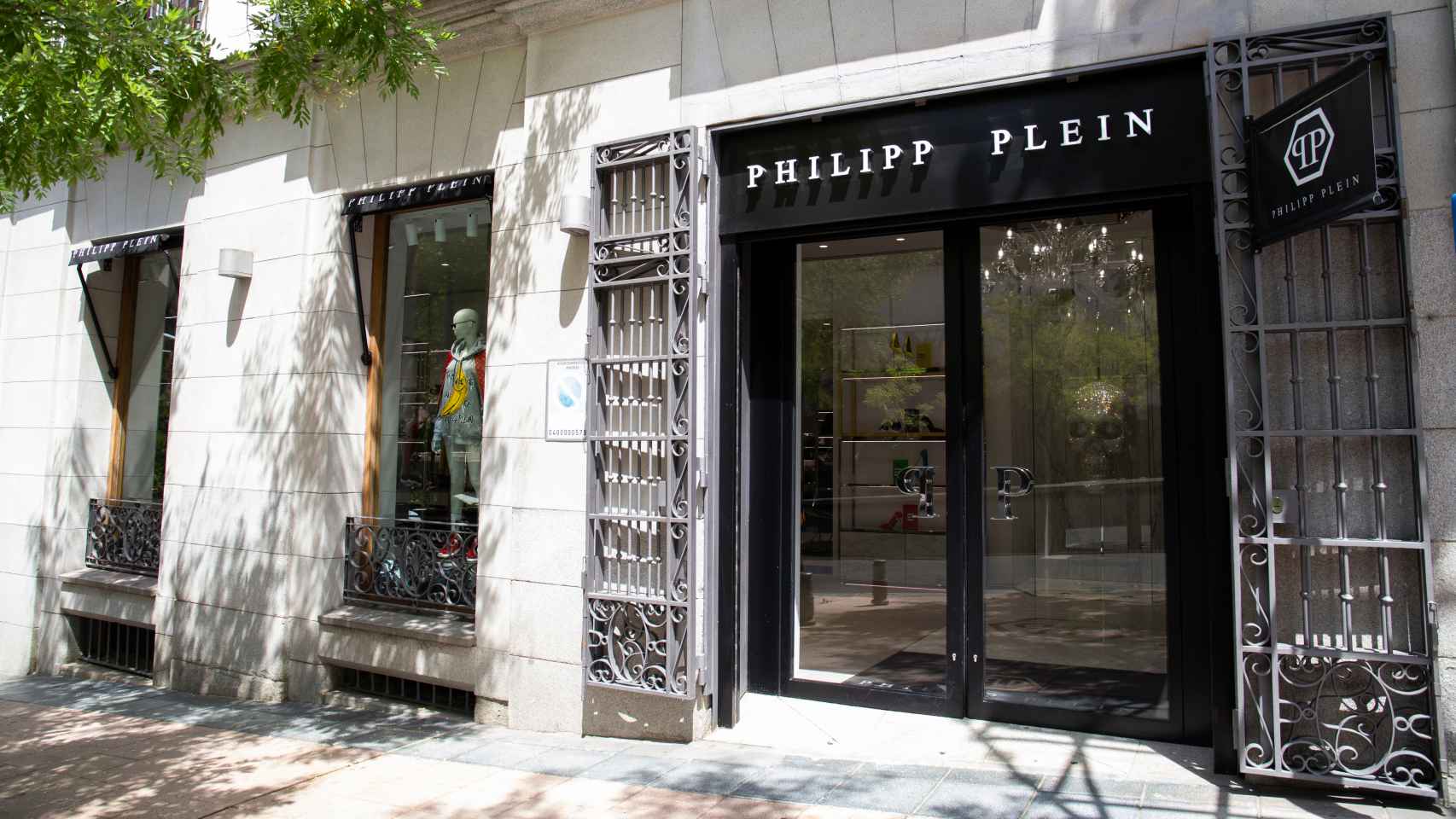 Tienda Philipp Plein ubicada en la Calle de Ortega y Gasset nº5.