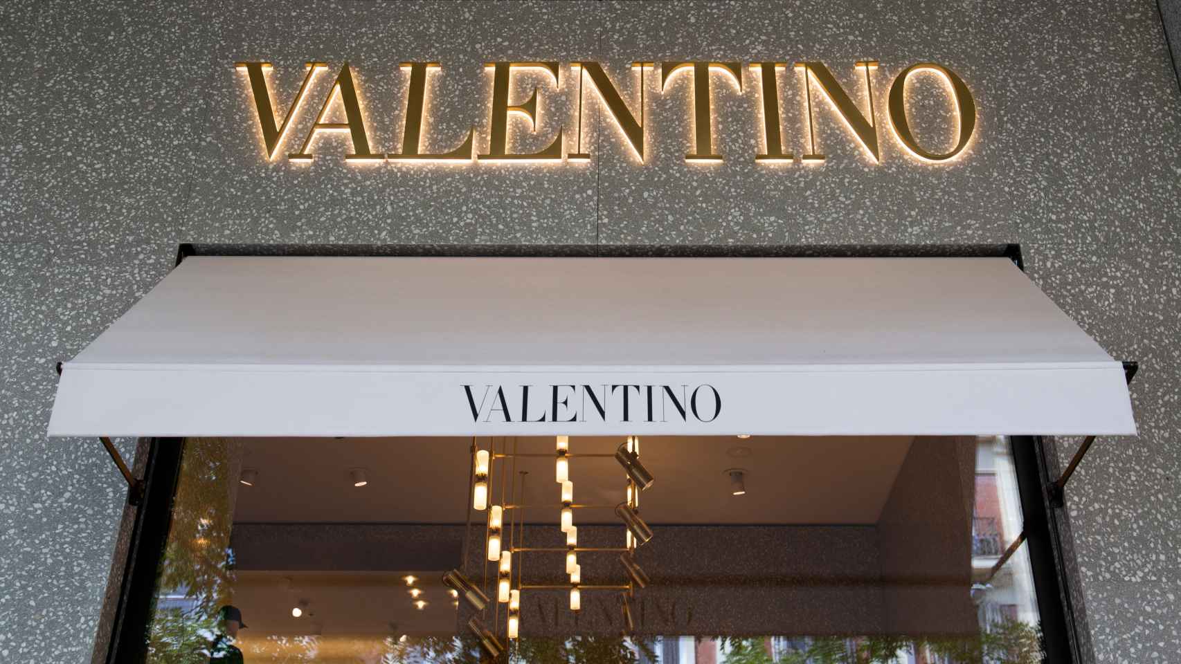 Tienda Valentino, ubicada en la Calle de Ortega y Gasset nº 16.