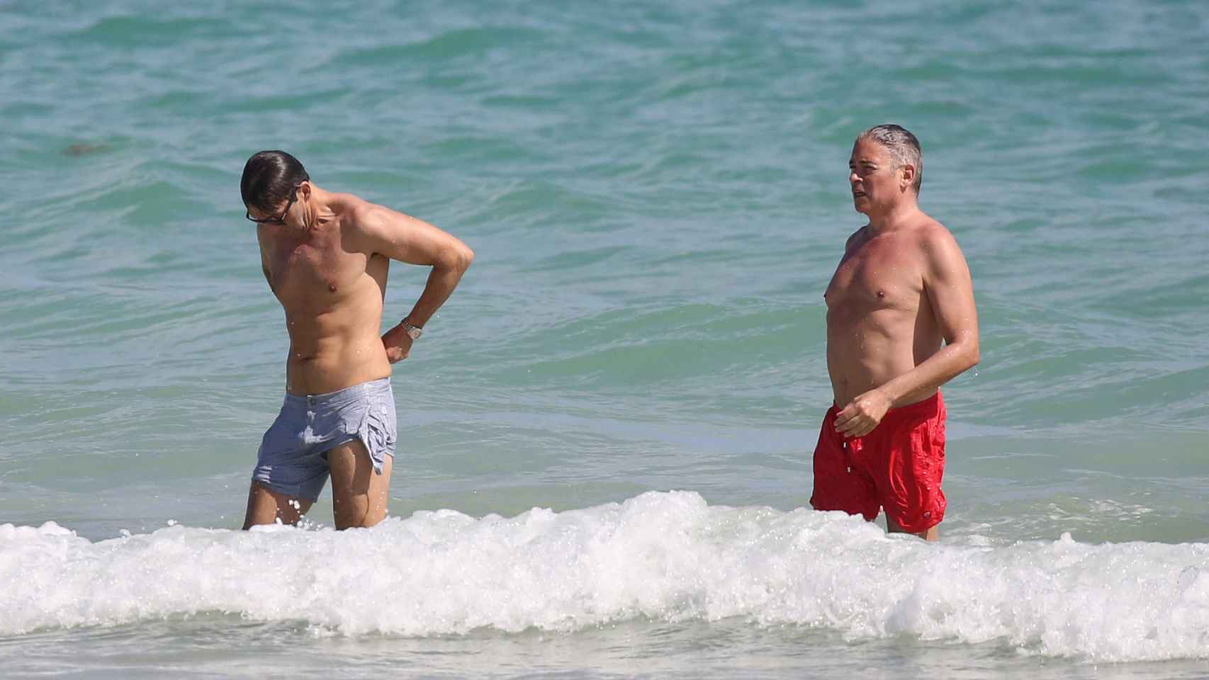 Boris Izaguirre y Rubén Nogueira hace un par de años, en Miami
