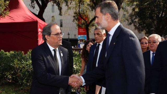 El Parlament celebra el pleno sobre la monarquía que pidió Torra