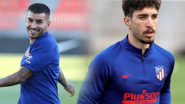 Ángel Correa y Sime Vrsaljko