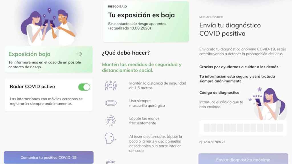 Radar COVID, la app española de rastreo del coronavirus
